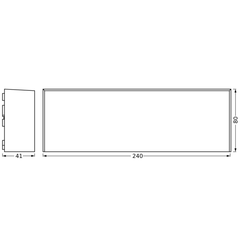 Ledvance - LED vägglampa för utomhusbruk ENDURA STYLE IVO LED/6,5W/230V IP65
