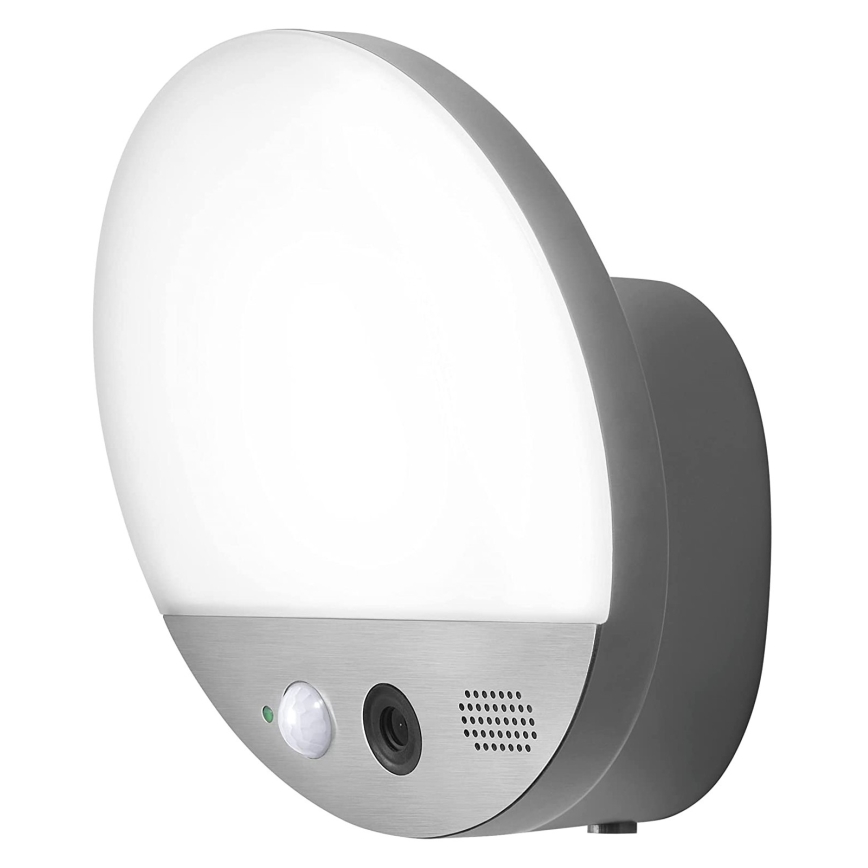 Ledvance - Utomhus LED vägglampa  med sensor  Data kontakt  kamerou SMART+ LED/15W/230V Wi-Fi IP44