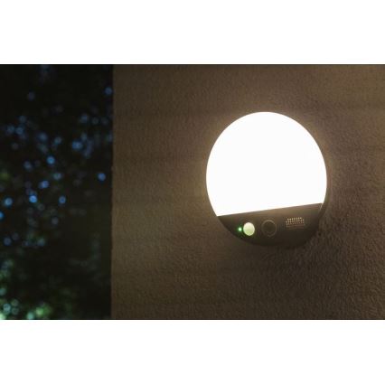Ledvance - Utomhus LED vägglampa  med sensor  Data kontakt  kamerou SMART+ LED/15W/230V Wi-Fi IP44
