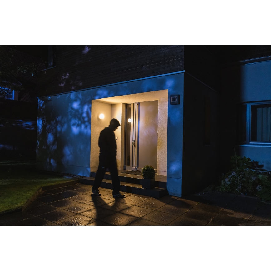 Ledvance - Utomhus LED vägglampa  med sensor  Data kontakt  kamerou SMART+ LED/15W/230V Wi-Fi IP44