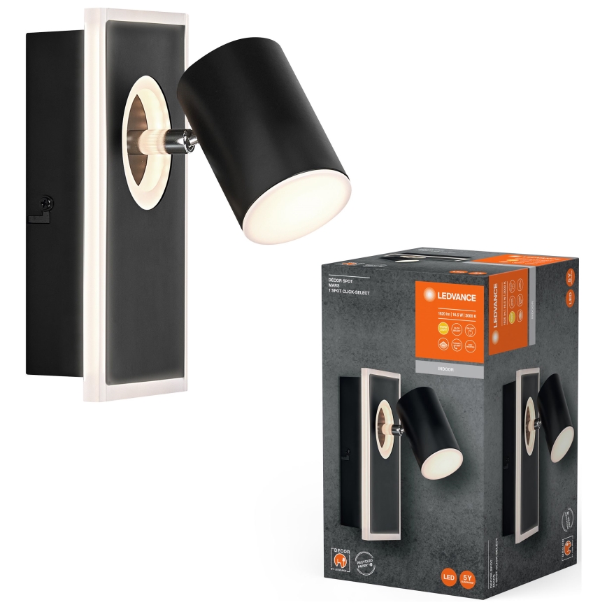 Ledvance - LED väggspotlight DECOR MARS LED/16,5W/230V