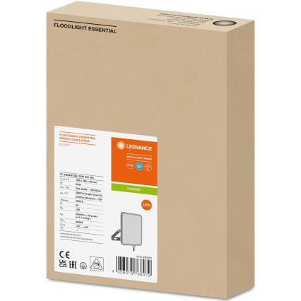 Ledvance - LED Väggstrålkastare för utomhusbruk FLOODLIGHT LED/30W/230V 4000K IP65