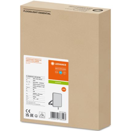 Ledvance - LED Väggstrålkastare för utomhusbruk FLOODLIGHT LED/30W/230V 6500K IP65