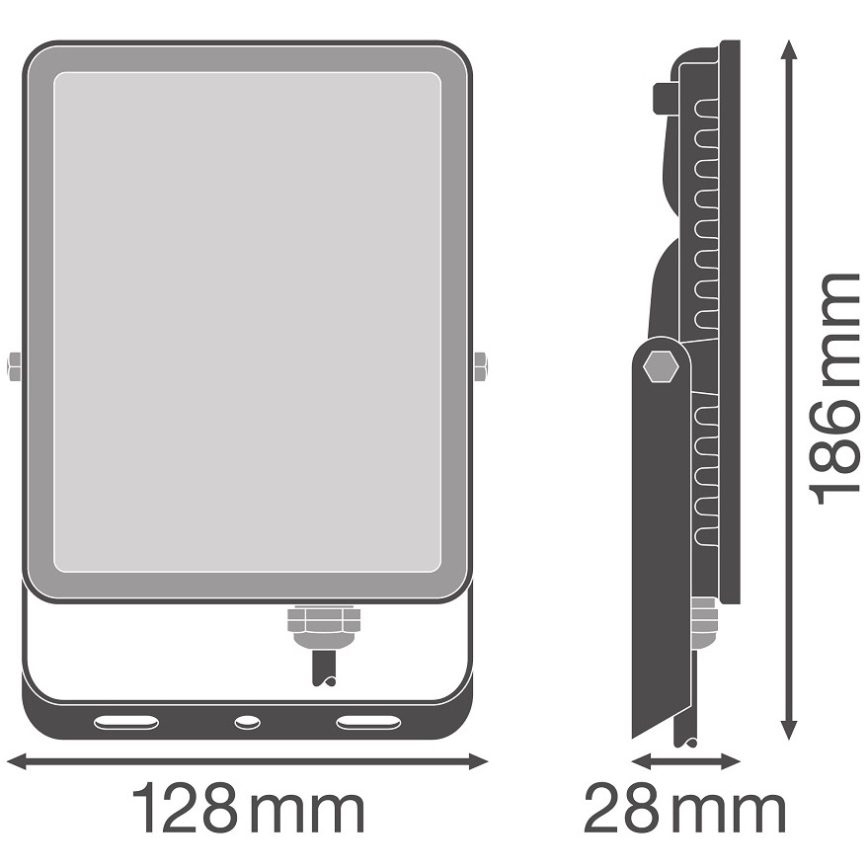 Ledvance - LED Väggstrålkastare för utomhusbruk FLOODLIGHT LED/30W/230V 6500K IP65