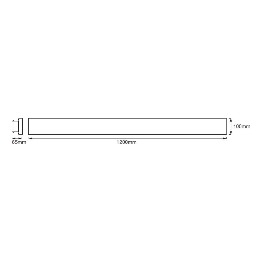 Ledvance - LED Ytmonterad panel RamLESS LED/35W/230V 3000K