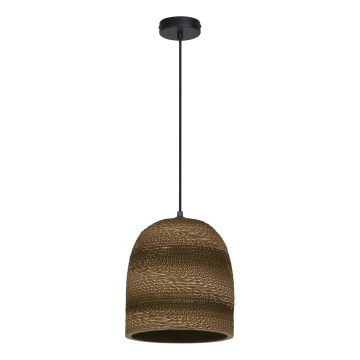 Ledvance - Ljuskrona med textilsladd DECOR CARDBOARD 1xE27/15W/230V diameter 25 cm