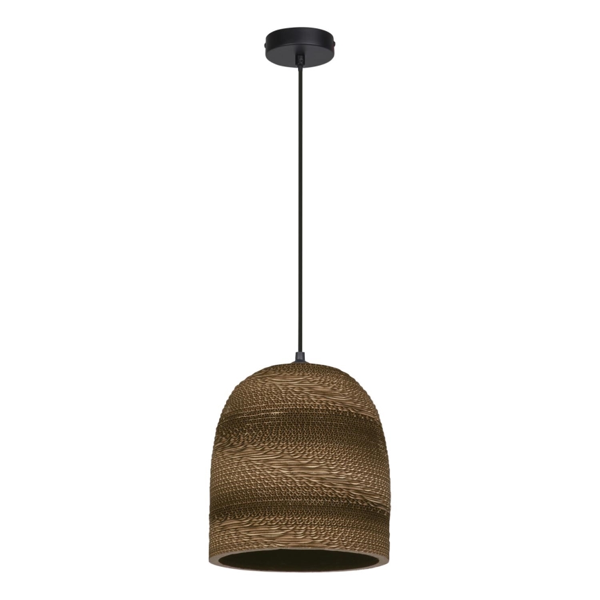 Ledvance - Ljuskrona med textilsladd DECOR CARDBOARD 1xE27/15W/230V diameter 25 cm
