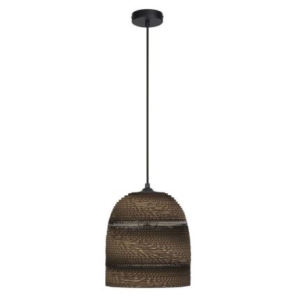 Ledvance - Ljuskrona med textilsladd DECOR CARDBOARD 1xE27/15W/230V diameter 25 cm