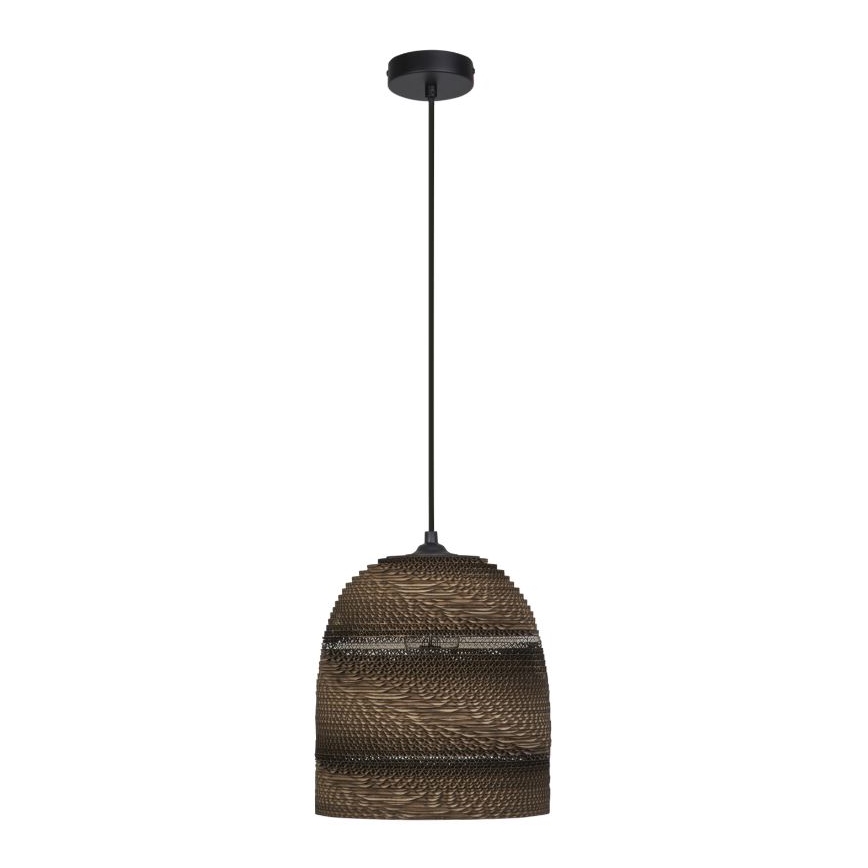 Ledvance - Ljuskrona med textilsladd DECOR CARDBOARD 1xE27/15W/230V diameter 25 cm