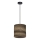 Ledvance - Ljuskrona med textilsladd DECOR CARDBOARD 1xE27/15W/230V diameter 25 cm