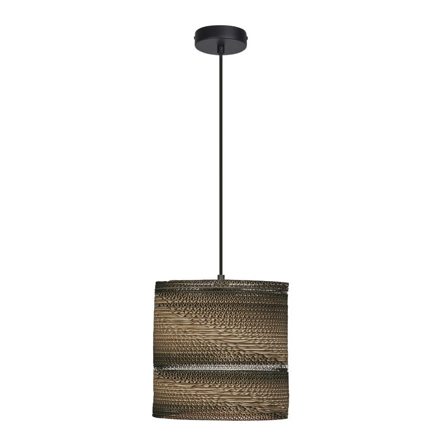 Ledvance - Ljuskrona med textilsladd DECOR CARDBOARD 1xE27/15W/230V diameter 25 cm