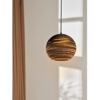 Ledvance - Ljuskrona med textilsladd DECOR CARDBOARD 1xE27/15W/230V diameter 26 cm