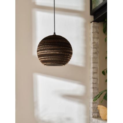 Ledvance - Ljuskrona med textilsladd DECOR CARDBOARD 1xE27/15W/230V diameter 26 cm