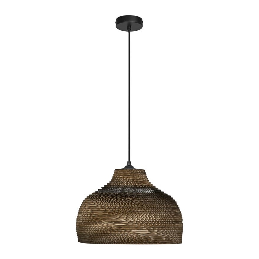 Ledvance - Ljuskrona med textilsladd DECOR CARDBOARD 1xE27/15W/230V diameter 36 cm