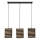 Ledvance - Ljuskrona med textilsladd DECOR CARDBOARD 3xE27/15W/230V