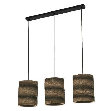 Ledvance - Ljuskrona med textilsladd DECOR CARDBOARD 3xE27/15W/230V
