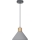 Ledvance - Ljuskrona med textilsladd DECOR CONCRETE 1xE27/15W/230V diameter 22 cm betong grå