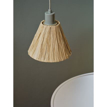 Ledvance - Ljuskrona med textilsladd DECOR RAFFIA 1xE27/15W/230V