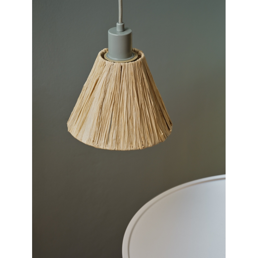 Ledvance - Ljuskrona med textilsladd DECOR RAFFIA 1xE27/15W/230V