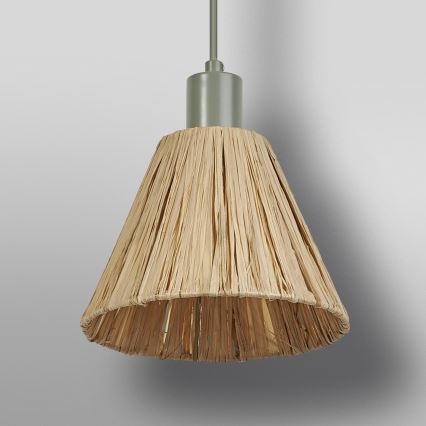 Ledvance - Ljuskrona med textilsladd DECOR RAFFIA 1xE27/15W/230V