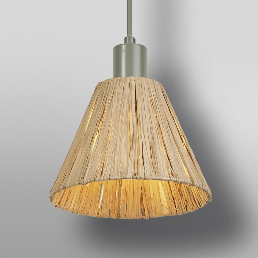 Ledvance - Ljuskrona med textilsladd DECOR RAFFIA 1xE27/15W/230V