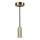 Ledvance - Ljuskrona med textilsladd PENDULUM ROUND 1xE27/15W/230V guld