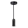 Ledvance - Ljuskrona med textilsladd PENDULUM ROUND 1xE27/15W/230V svart