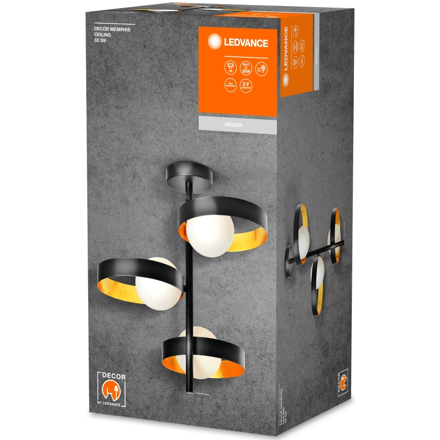 Ledvance - Pendelkrona DECOR 3xG9/28W/230V