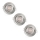Ledvance - SET 3x LED Dimbart infällt ljus SIMPLE LED / 4,9W / 230V