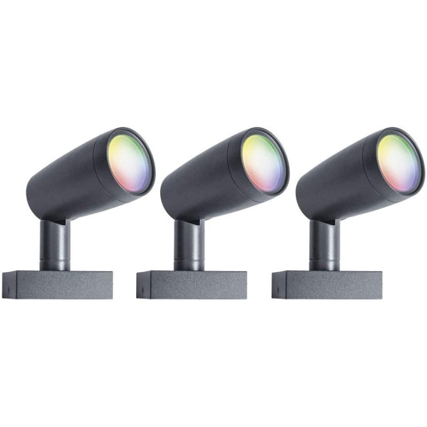Ledvance - SET 3x LED RGBW Utomhuslampor SMART+ SPOT 3xLED/4,5W/230V IP65 Wi-Fi
