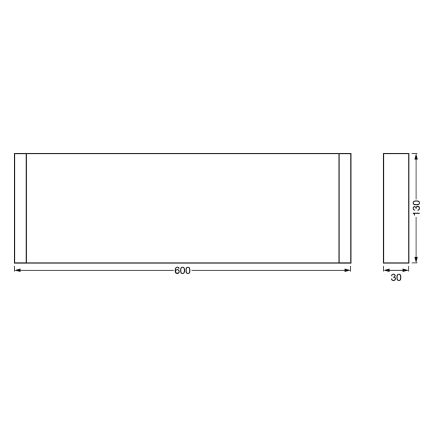 Ledvance - Shelf-hylla LED-belysning LINEAR LED/12W/230V 60 cm IP44