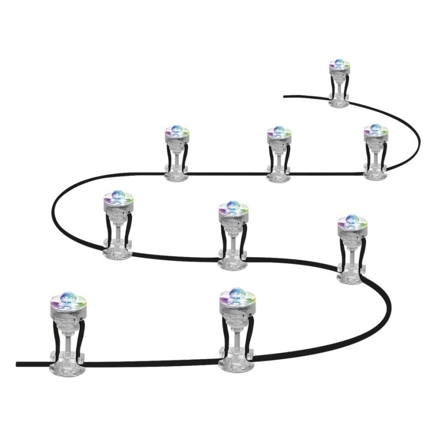 Ledvance - LED RGB Utomhus förlängningsset SMART+ DOT 9xLED/2,5W/230V IP65 Wi-Fi