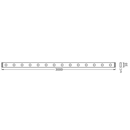 Ledvance - LED RGB Dimbart SMART+ MAGIC FLEX 3m LED/15,5W/230V Wi-Fi + fjärrkontroll