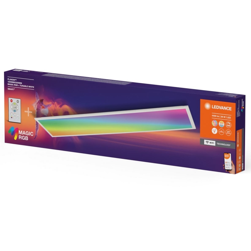 Ledvance - LED RGBW Dimbar taklampa SMART+ MAGIC LED/36W/230V 2700-6500K Wi-Fi + fjärrkontroll