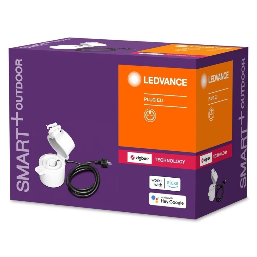 Ledvance - Smart utomhus uttag SMART+ 3680W/230V/Typ F/SCHUKO 16A IP44