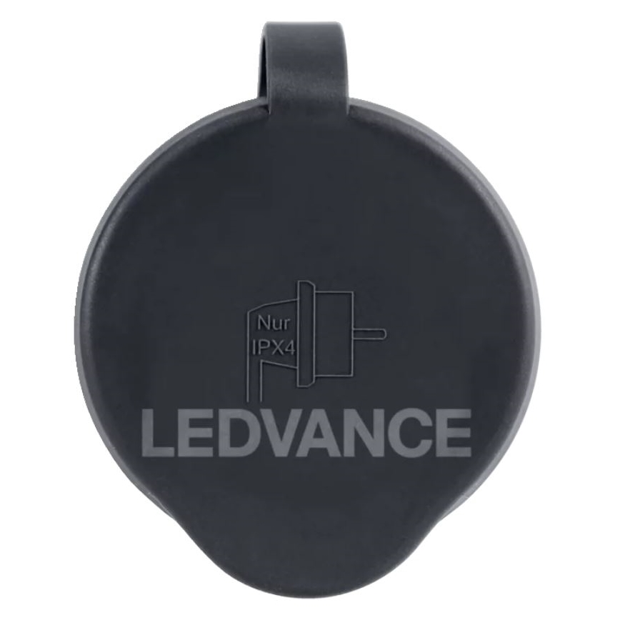 Ledvance - Smart utomhus uttag SMART+ 3680W/230V/Typ F/SCHUKO 16A IP44 svart