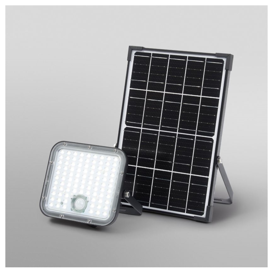 Ledvance - LED Dimbar solcellsstrålkastare med sensor FLOOD SPLIT LED/30W/6,4V 5000 mAh IP65 + fjärrkontroll