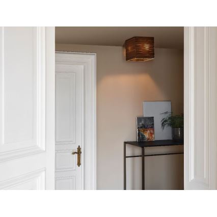 Ledvance - Taklampa DECOR CARDBOARD 1xE27/15W/230V 25x25 cm