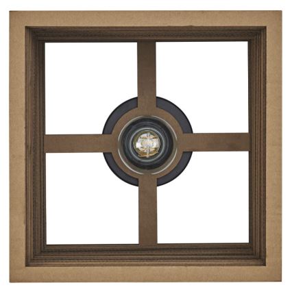 Ledvance - Taklampa DECOR CARDBOARD 1xE27/15W/230V 25x25 cm
