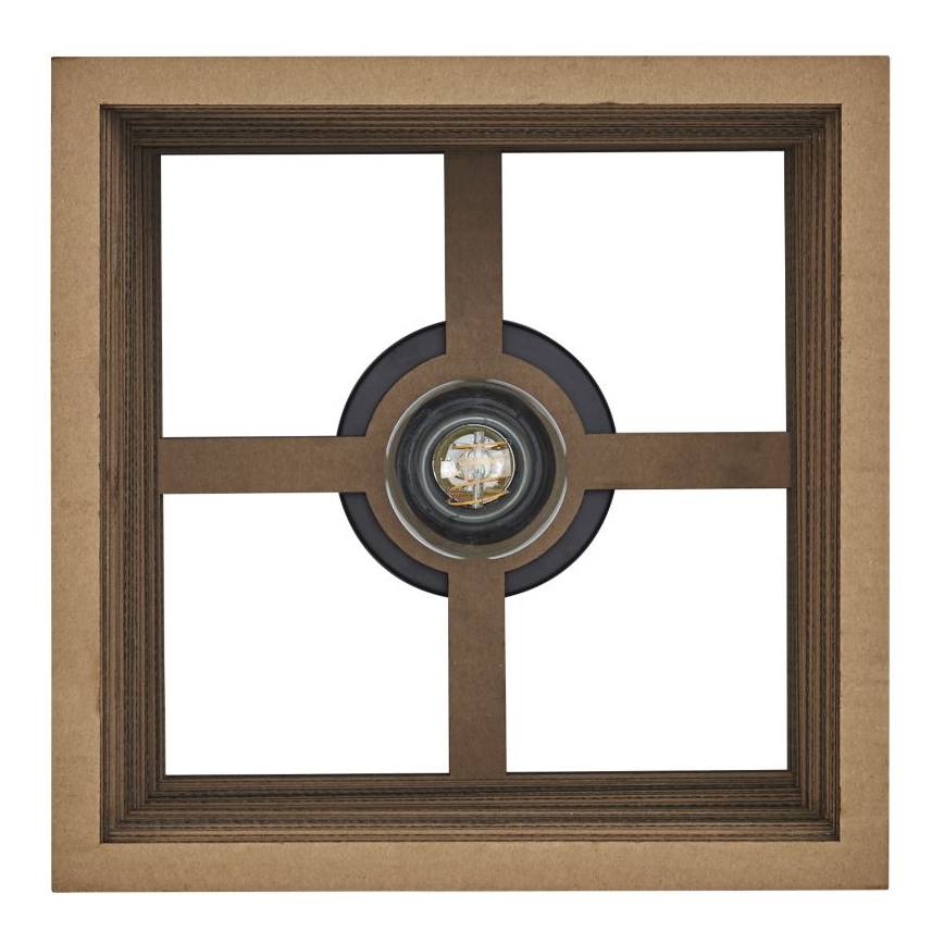 Ledvance - Taklampa DECOR CARDBOARD 1xE27/15W/230V 25x25 cm