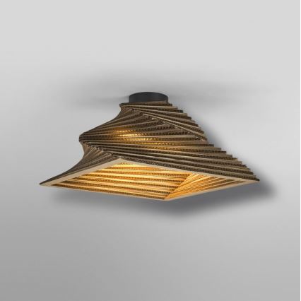 Ledvance - Taklampa DECOR CARDBOARD 1xE27/15W/230V 40x40 cm