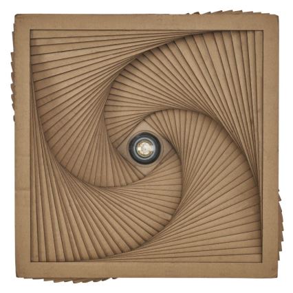 Ledvance - Taklampa DECOR CARDBOARD 1xE27/15W/230V 40x40 cm