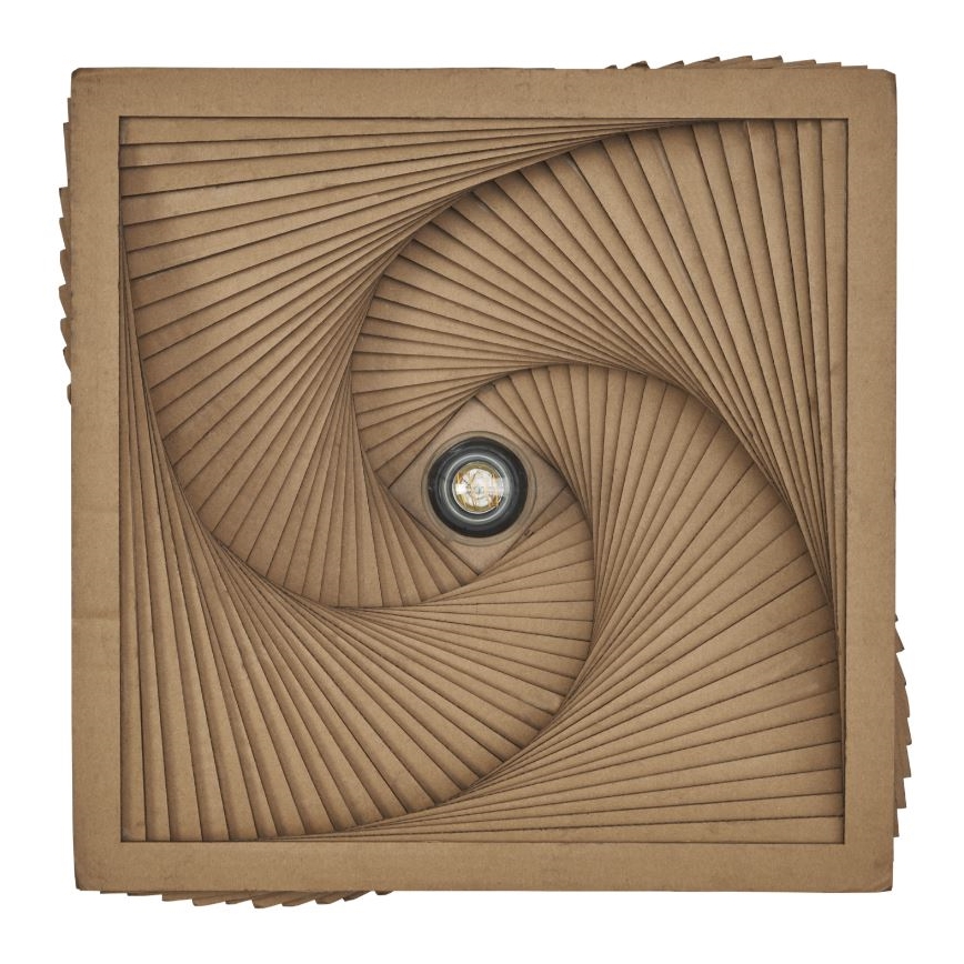 Ledvance - Taklampa DECOR CARDBOARD 1xE27/15W/230V 40x40 cm