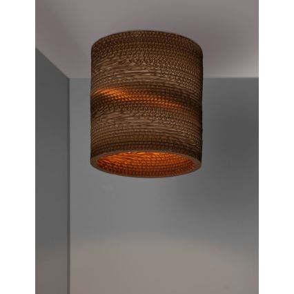 Ledvance - Taklampa DECOR CARDBOARD 1xE27/15W/230V diameter 25 cm