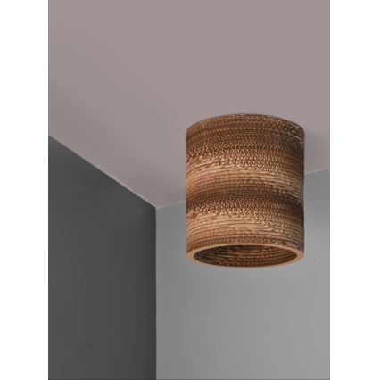 Ledvance - Taklampa DECOR CARDBOARD 1xE27/15W/230V diameter 25 cm