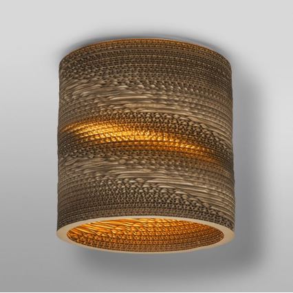 Ledvance - Taklampa DECOR CARDBOARD 1xE27/15W/230V diameter 25 cm