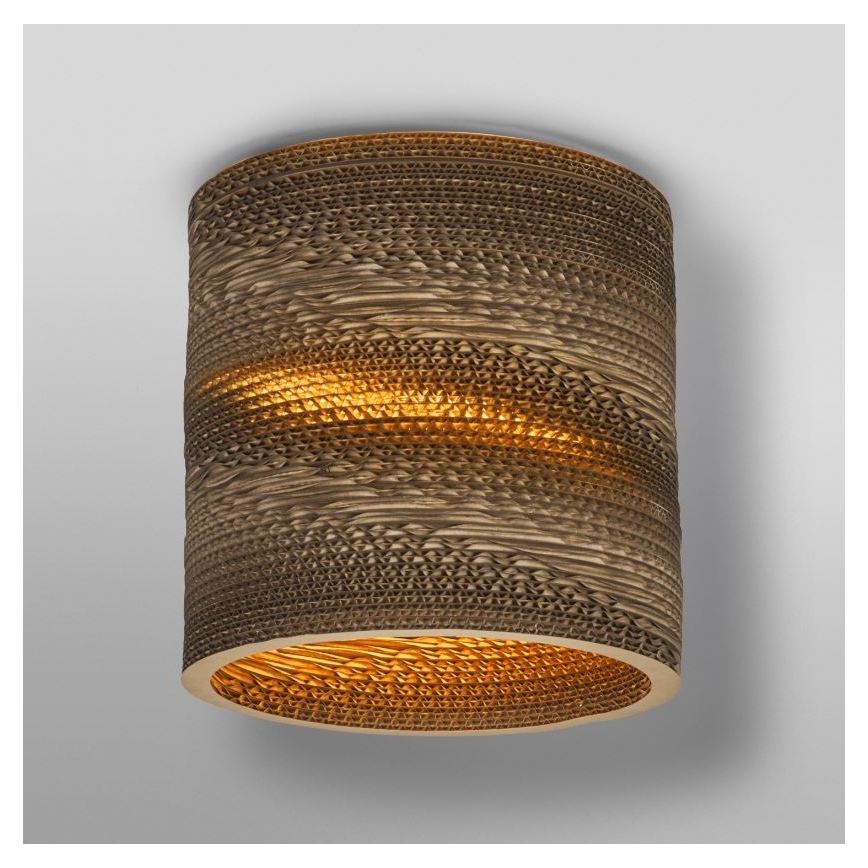 Ledvance - Taklampa DECOR CARDBOARD 1xE27/15W/230V diameter 25 cm