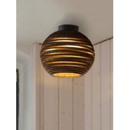 Ledvance - Taklampa DECOR CARDBOARD 1xE27/15W/230V diameter 26 cm