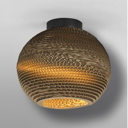 Ledvance - Taklampa DECOR CARDBOARD 1xE27/15W/230V diameter 26 cm