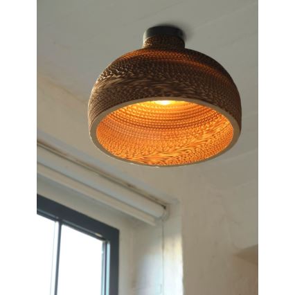Ledvance - Taklampa DECOR CARDBOARD 1xE27/15W/230V diameter 36 cm